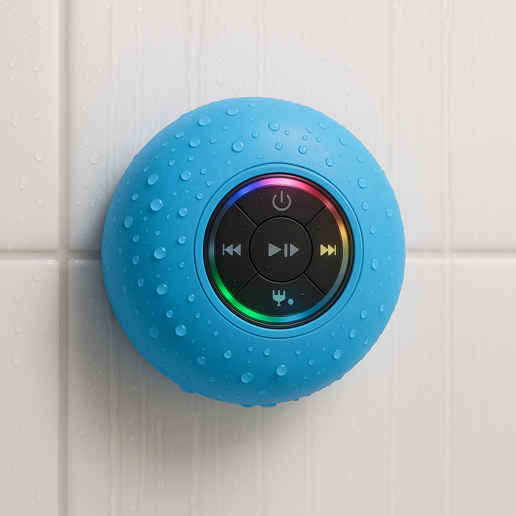 SoundSplash™ – Waterproof Bluetooth Shower Speaker